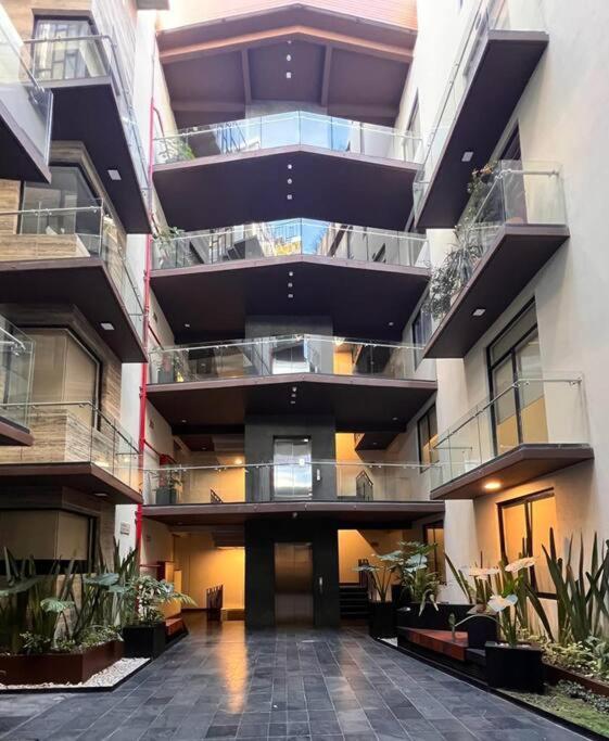 Ferienwohnung Departamento Nuevo En El Corazon De La Condesa Mexiko-Stadt Exterior foto
